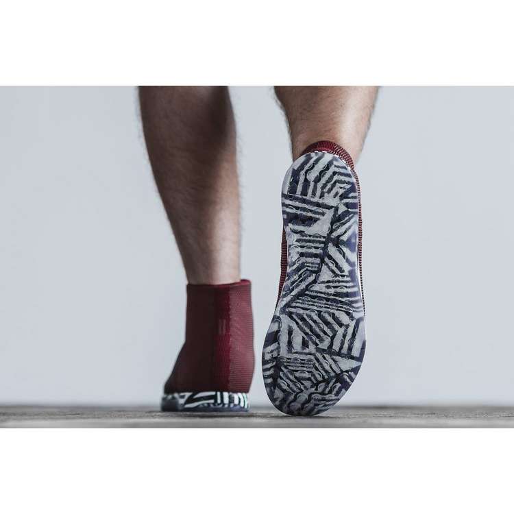 Tenis Deportivos Nobull High-top Cabernet Zebra Trainer Hombre Vino | MX-16877