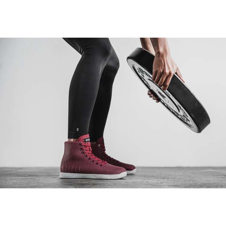 Tenis Deportivos Nobull High-top Cabernet Arctic Trainer Mujer Vino | MX-85572