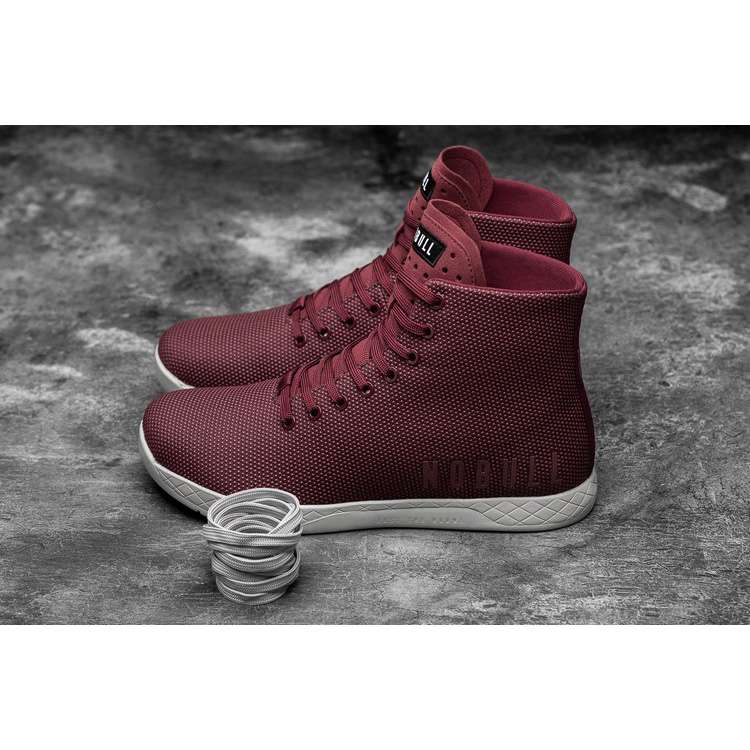 Tenis Deportivos Nobull High-top Cabernet Arctic Trainer Mujer Vino | MX-85572