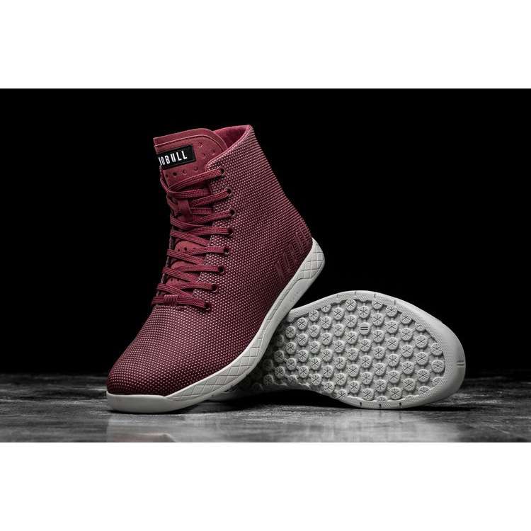 Tenis Deportivos Nobull High-top Cabernet Arctic Trainer Mujer Vino | MX-85572