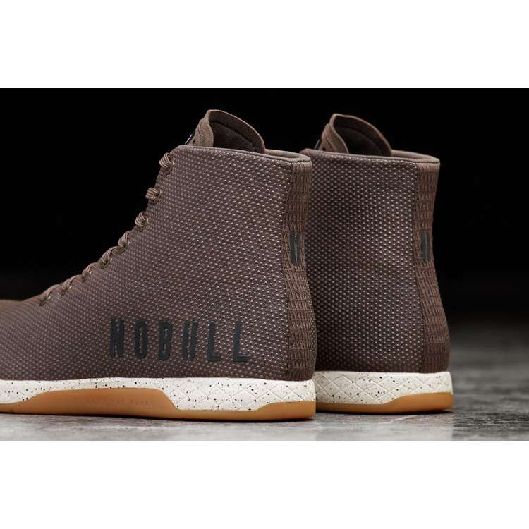 Tenis Deportivos Nobull High-top Chestnut Trainer Hombre Marrom | MX-44181
