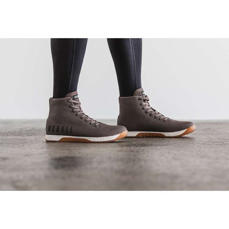 Tenis Deportivos Nobull High-top Chestnut Trainer Hombre Marrom | MX-44181