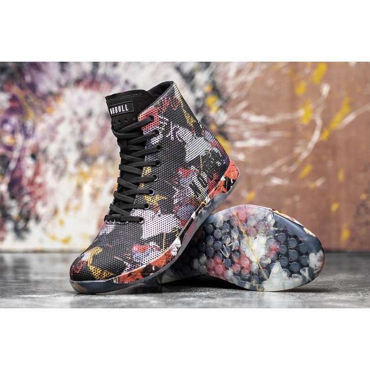 Tenis Deportivos Nobull High-top Graffiti Trainer Hombre Multicolor | MX-70850