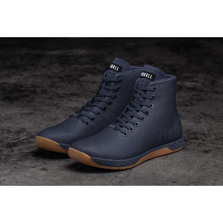 Tenis Deportivos Nobull High-top Navy Gum Trainer Mujer Azul Marino | MX-74105