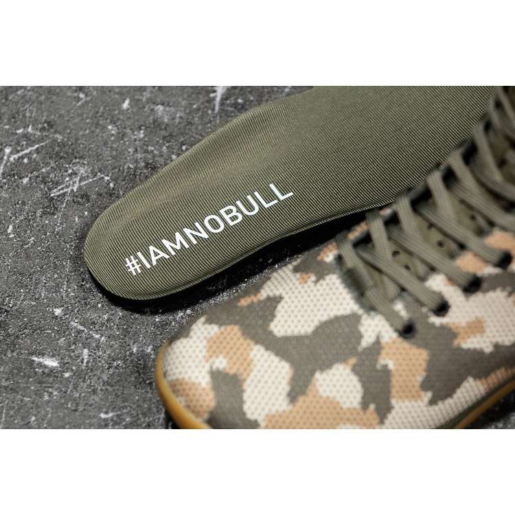 Tenis Deportivos Nobull High-top Woodland Camo Trainer Mujer Camuflados Blancos | MX-17253