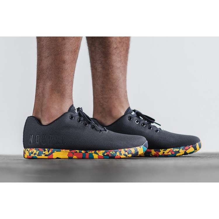 Tenis Deportivos Nobull Ink Wild Marigold Trainer Hombre Negros Multicolor | MX-28347