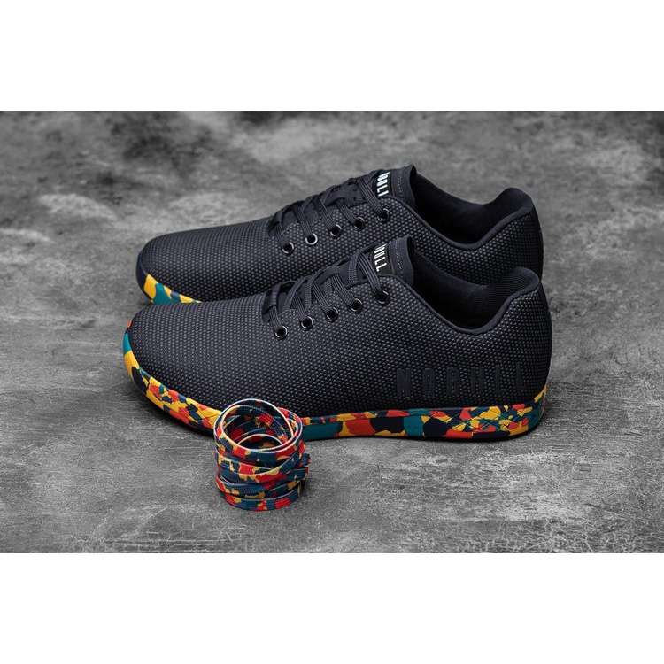 Tenis Deportivos Nobull Ink Wild Marigold Trainer Hombre Negros Multicolor | MX-28347