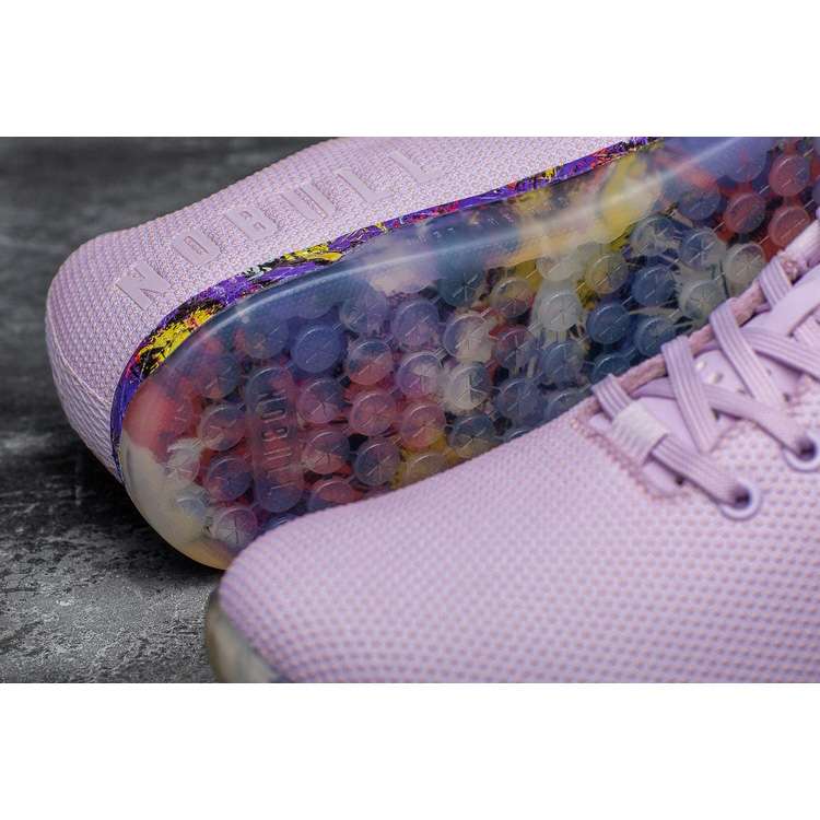 Tenis Deportivos Nobull Lavender Splatter Trainer Hombre Rosas Multicolor | MX-13905