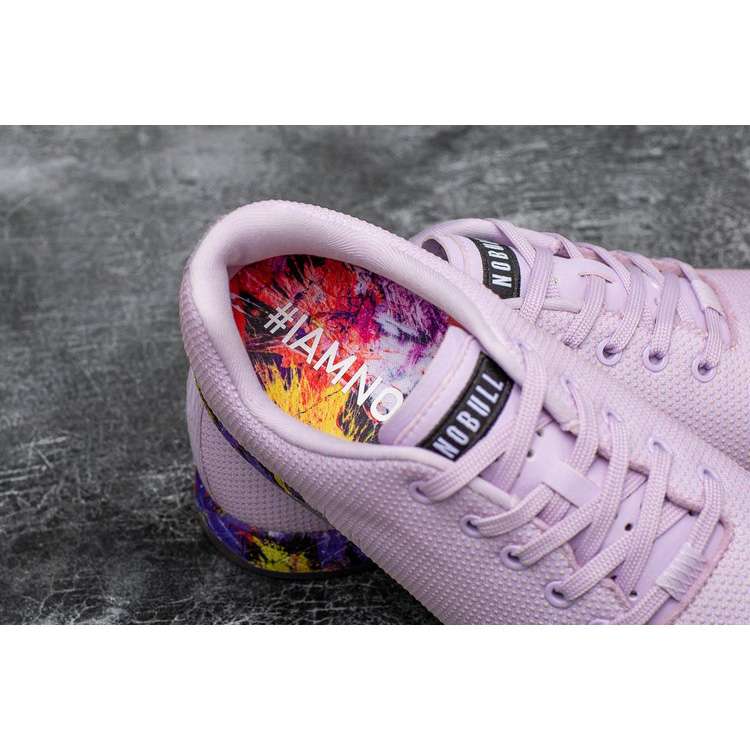 Tenis Deportivos Nobull Lavender Splatter Trainer Hombre Rosas Multicolor | MX-13905