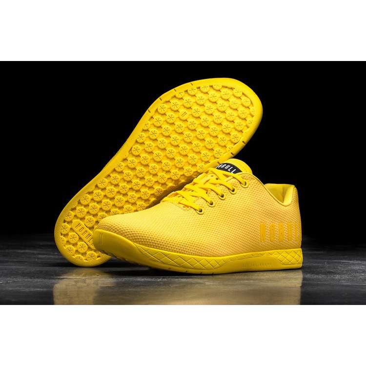 Tenis Deportivos Nobull Lemon Drop Trainer Hombre Amarillos | MX-41305