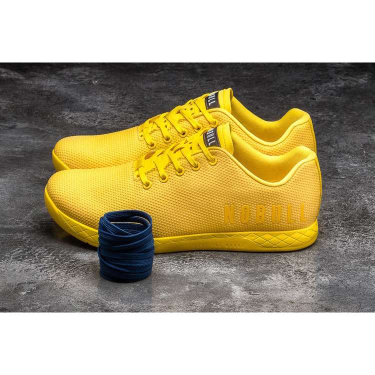 Tenis Deportivos Nobull Lemon Drop Trainer Hombre Amarillos | MX-41305