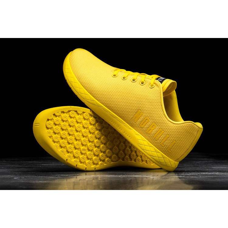 Tenis Deportivos Nobull Lemon Drop Trainer Hombre Amarillos | MX-41305