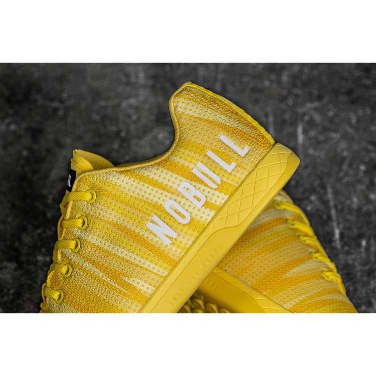 Tenis Deportivos Nobull Lightning Burst Trainer Mujer Amarillos | MX-29841