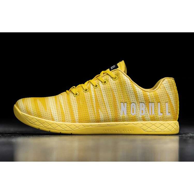 Tenis Deportivos Nobull Lightning Burst Trainer Hombre Amarillos | MX-75113