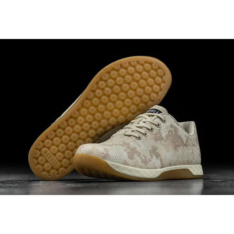 Tenis Deportivos Nobull Limestone Camo Trainer Mujer Grises | MX-64849