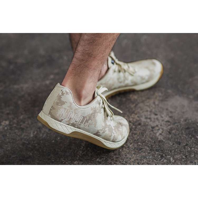 Tenis Deportivos Nobull Limestone Camo Trainer Hombre Beige Marrom | MX-77197