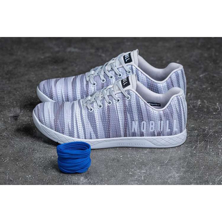 Tenis Deportivos Nobull Matrix Burst Trainer Hombre Blancos Grises | MX-79576