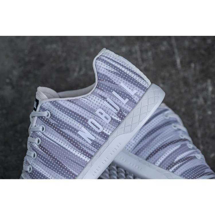 Tenis Deportivos Nobull Matrix Burst Trainer Hombre Blancos Grises | MX-79576