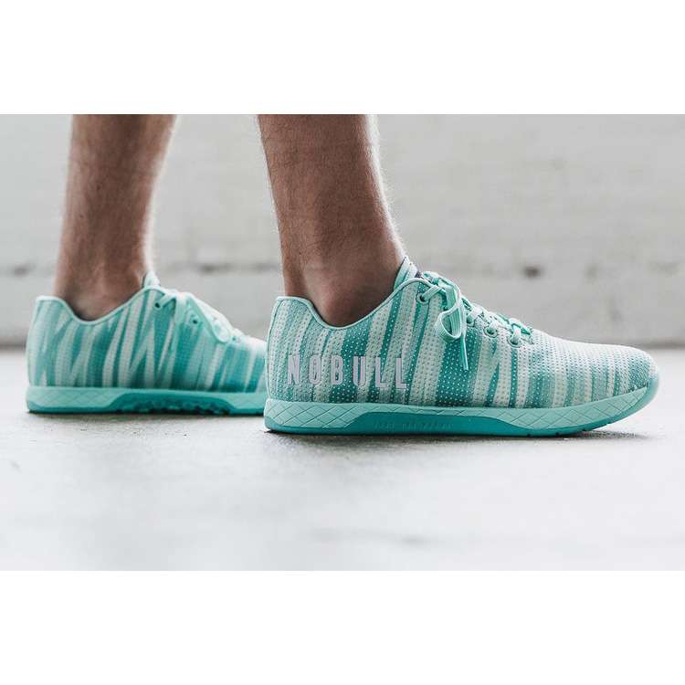 Tenis Deportivos Nobull Mint Burst Trainer Hombre Verdes | MX-55881