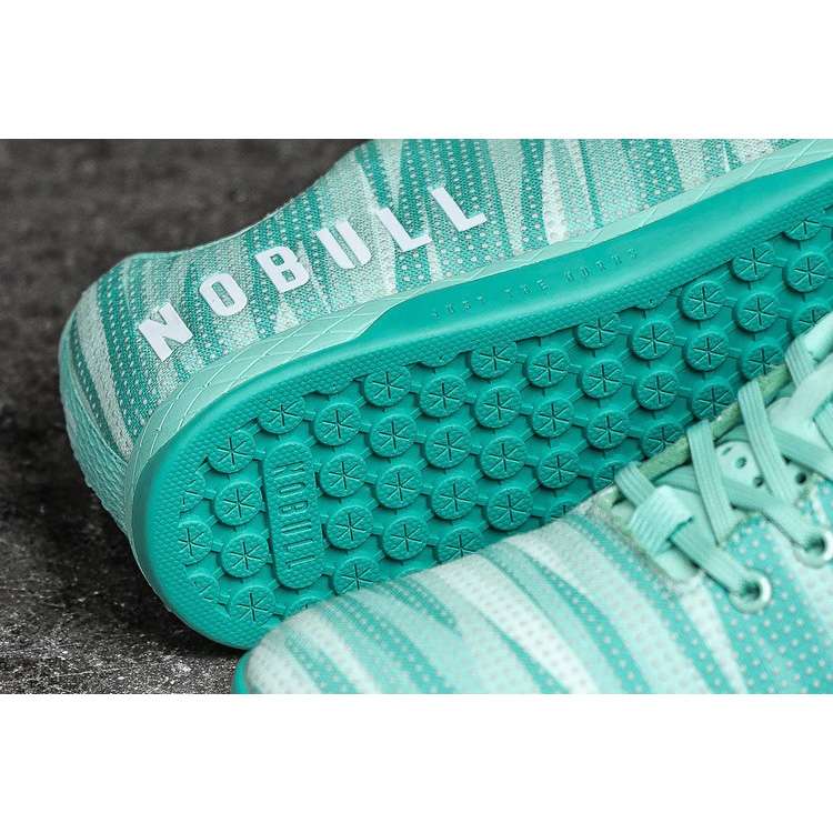 Tenis Deportivos Nobull Mint Burst Trainer Hombre Verdes | MX-55881