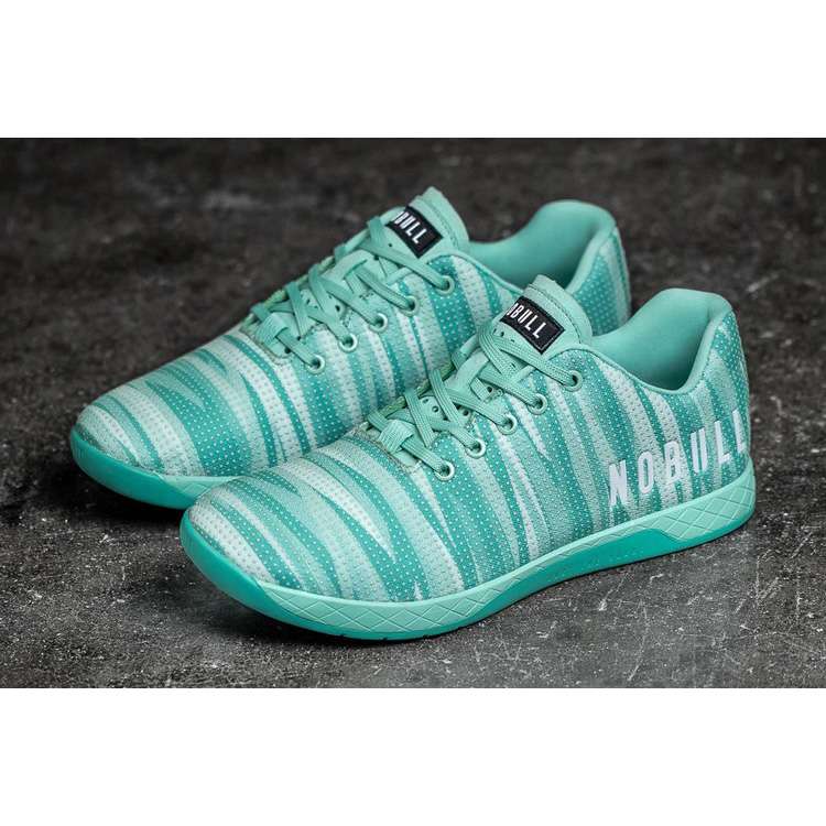 Tenis Deportivos Nobull Mint Burst Trainer Hombre Verdes | MX-55881