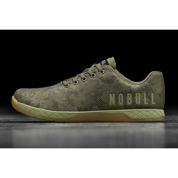 Tenis Deportivos Nobull Moss Camo Trainer Hombre Verdes | MX-85379