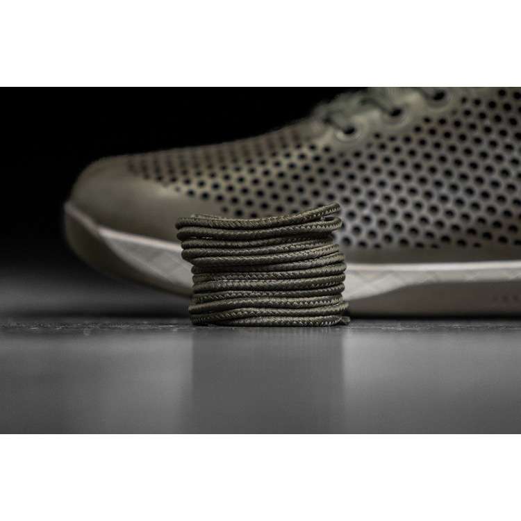 Tenis Deportivos Nobull Moss Cuero Trainer Hombre Verdes | MX-58927
