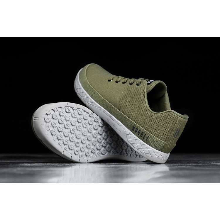 Tenis Deportivos Nobull Moss Lona Trainer Mujer Verdes | MX-68345