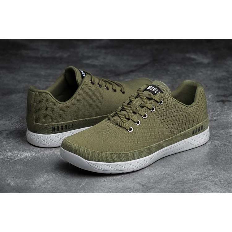 Tenis Deportivos Nobull Moss Lona Trainer Mujer Verdes | MX-68345
