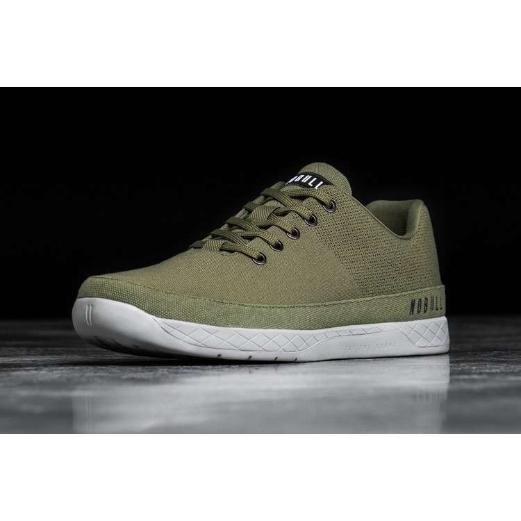 Tenis Deportivos Nobull Moss Lona Trainer Mujer Verdes | MX-68345