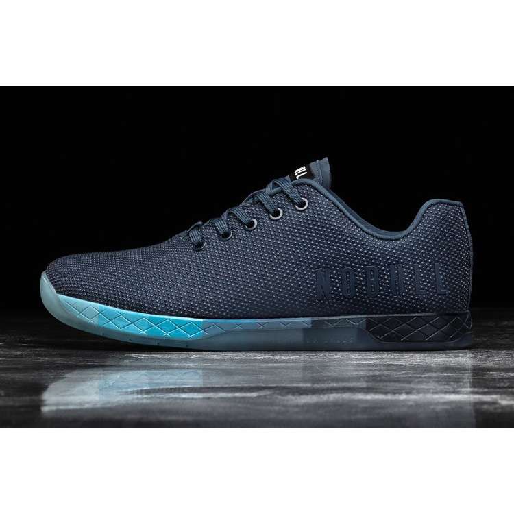 Tenis Deportivos Nobull Navy Blue Gradient Trainer Mujer Azul Marino | MX-74547
