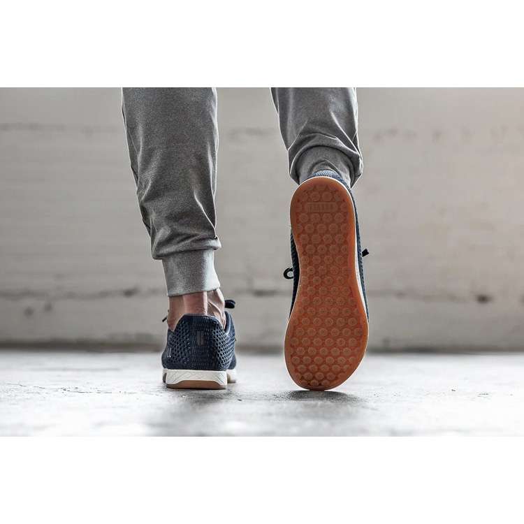 Tenis Deportivos Nobull Navy Gamuza Trainer Hombre Azules | MX-31615