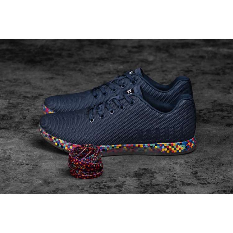 Tenis Deportivos Nobull Navy Pixel Trainer Mujer Azul Marino Multicolor | MX-96783
