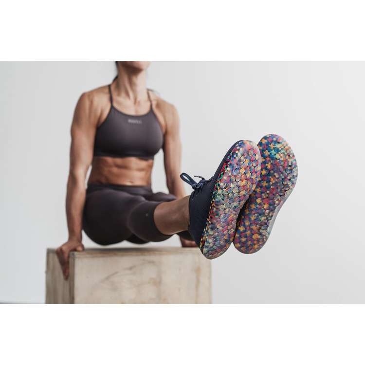 Tenis Deportivos Nobull Navy Pixel Trainer Mujer Azul Marino Multicolor | MX-96783