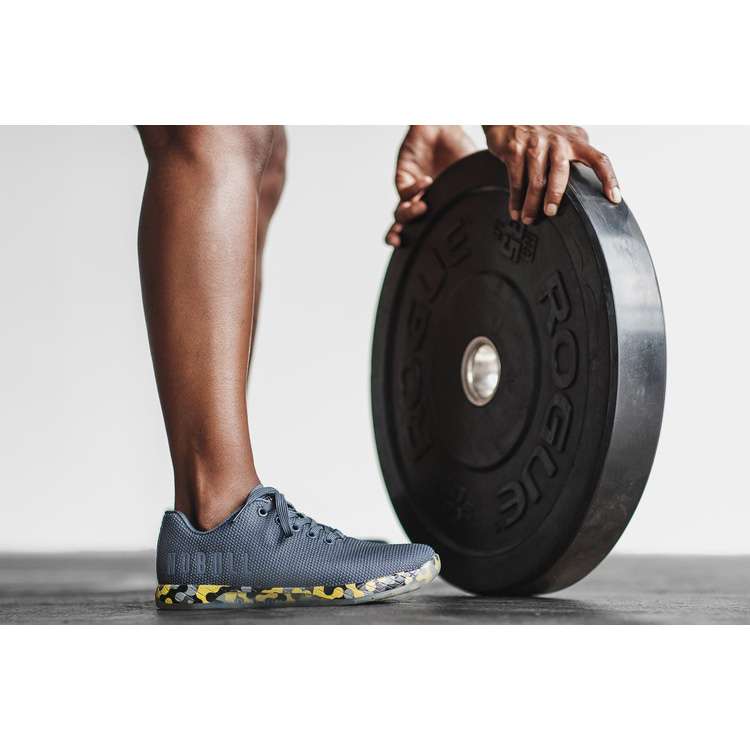 Tenis Deportivos Nobull Navy Radial Trainer Mujer Negros Amarillos | MX-24570
