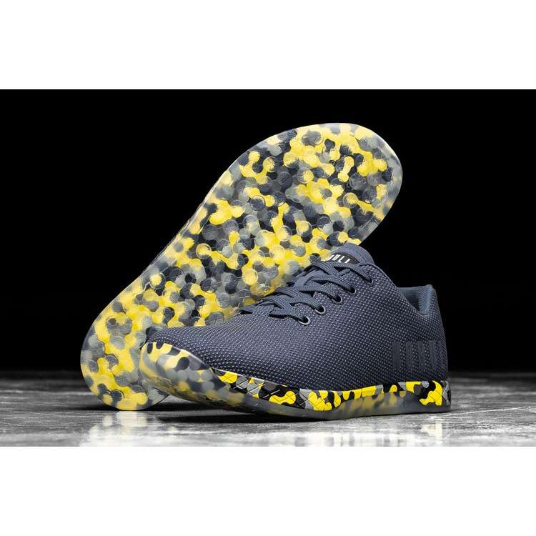 Tenis Deportivos Nobull Navy Radial Trainer Mujer Negros Amarillos | MX-24570