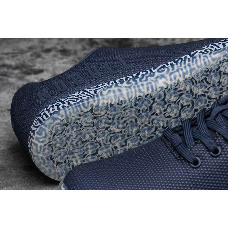 Tenis Deportivos Nobull Navy Squiggle Trainer Mujer Azul Marino | MX-56378