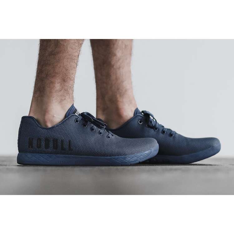 Tenis Deportivos Nobull Navy Trainer Hombre Azul Marino | MX-66057