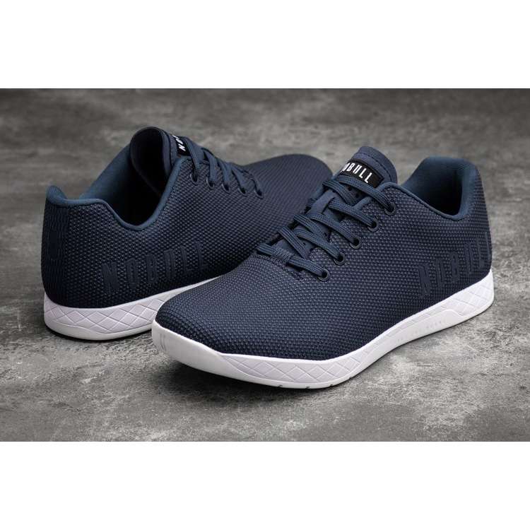 Tenis Deportivos Nobull Navy White Trainer Mujer Azul Marino | MX-13205