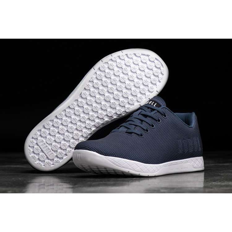 Tenis Deportivos Nobull Navy White Trainer Hombre Azul Marino | MX-84174