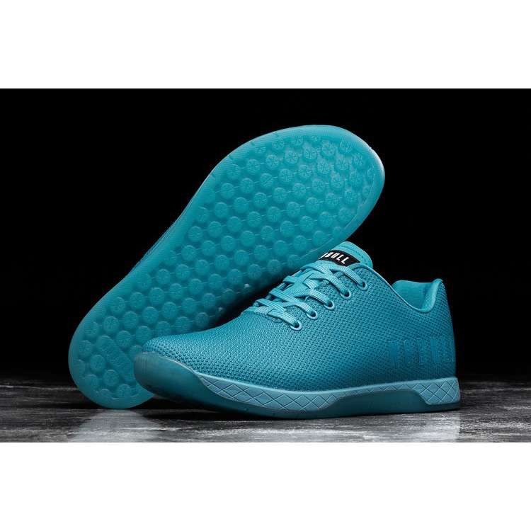 Tenis Deportivos Nobull Neon Blue Trainer Hombre Azules | MX-43640