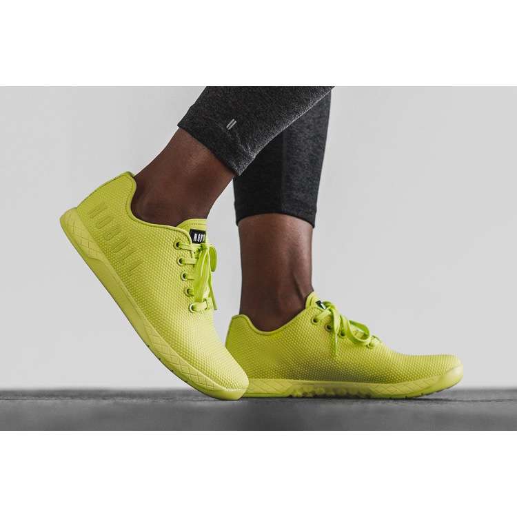 Tenis Deportivos Nobull Neon Lime Trainer Mujer Verdes | MX-64107