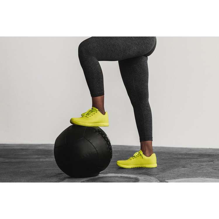 Tenis Deportivos Nobull Neon Lime Trainer Mujer Verdes | MX-64107
