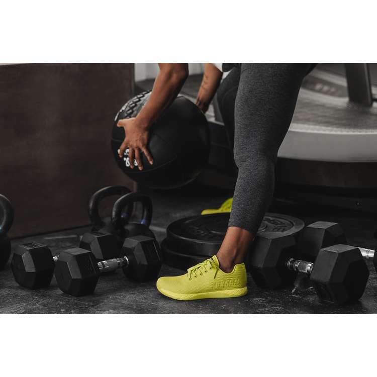 Tenis Deportivos Nobull Neon Lime Trainer Mujer Verdes | MX-64107