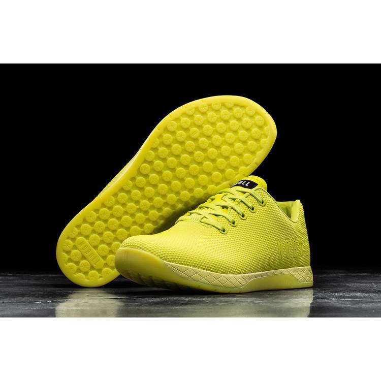 Tenis Deportivos Nobull Neon Lime Trainer Hombre Amarillos | MX-88870