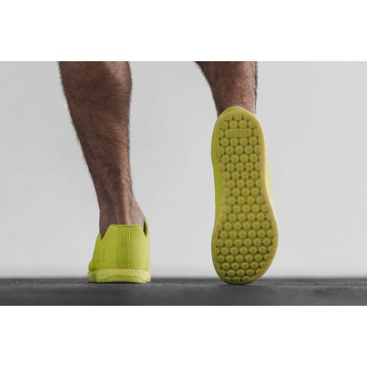 Tenis Deportivos Nobull Neon Lime Trainer Hombre Amarillos | MX-88870