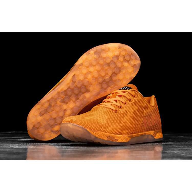 Tenis Deportivos Nobull Neon Orange Camo Trainer Mujer Naranjas | MX-51791