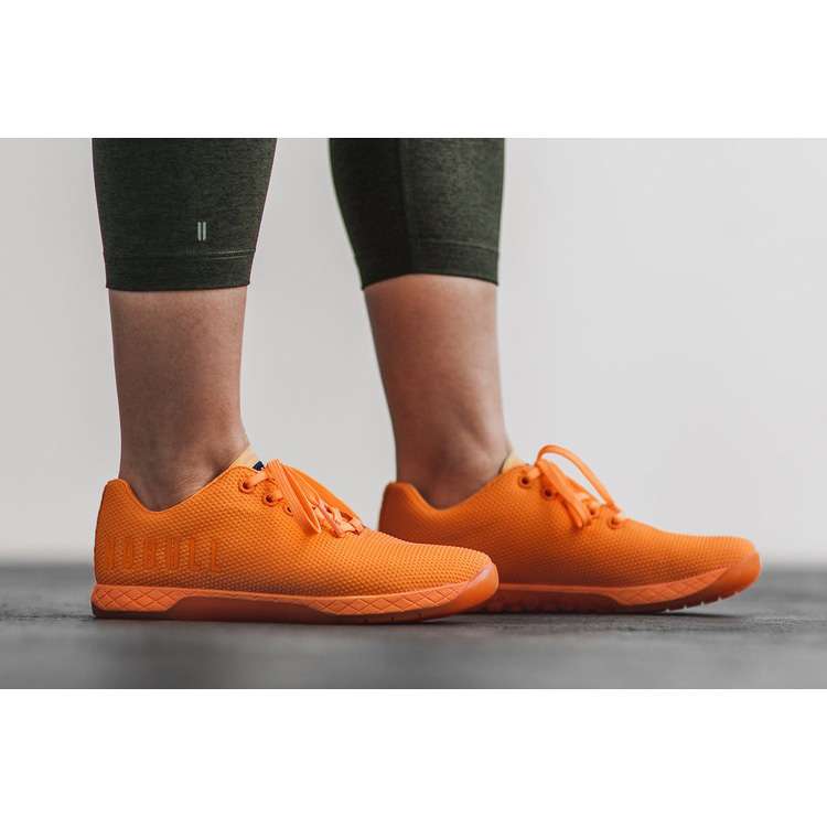 Tenis Deportivos Nobull Neon Orange Trainer Mujer Naranjas | MX-85607