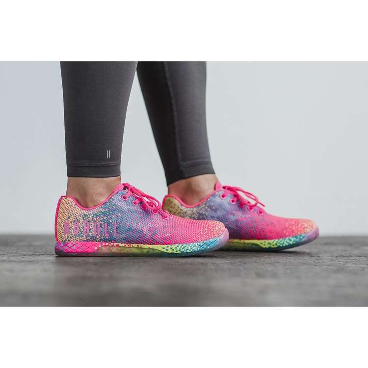 Tenis Deportivos Nobull Neon Pink Glitch Trainer Mujer Multicolor | MX-87997