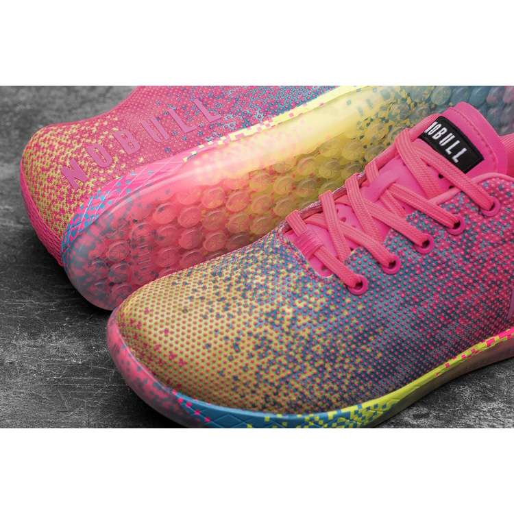 Tenis Deportivos Nobull Neon Pink Glitch Trainer Mujer Multicolor | MX-87997